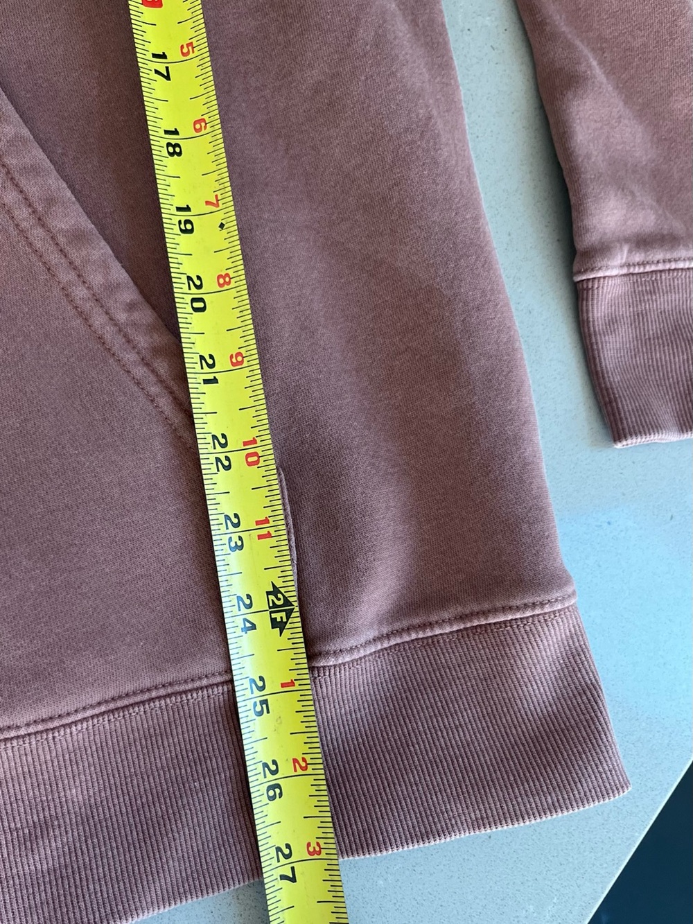 NRA National Finals Rodeo Cowboy Hoodie Sweatshirt Mauve Men’s Size Large - Picture 9 of 9
